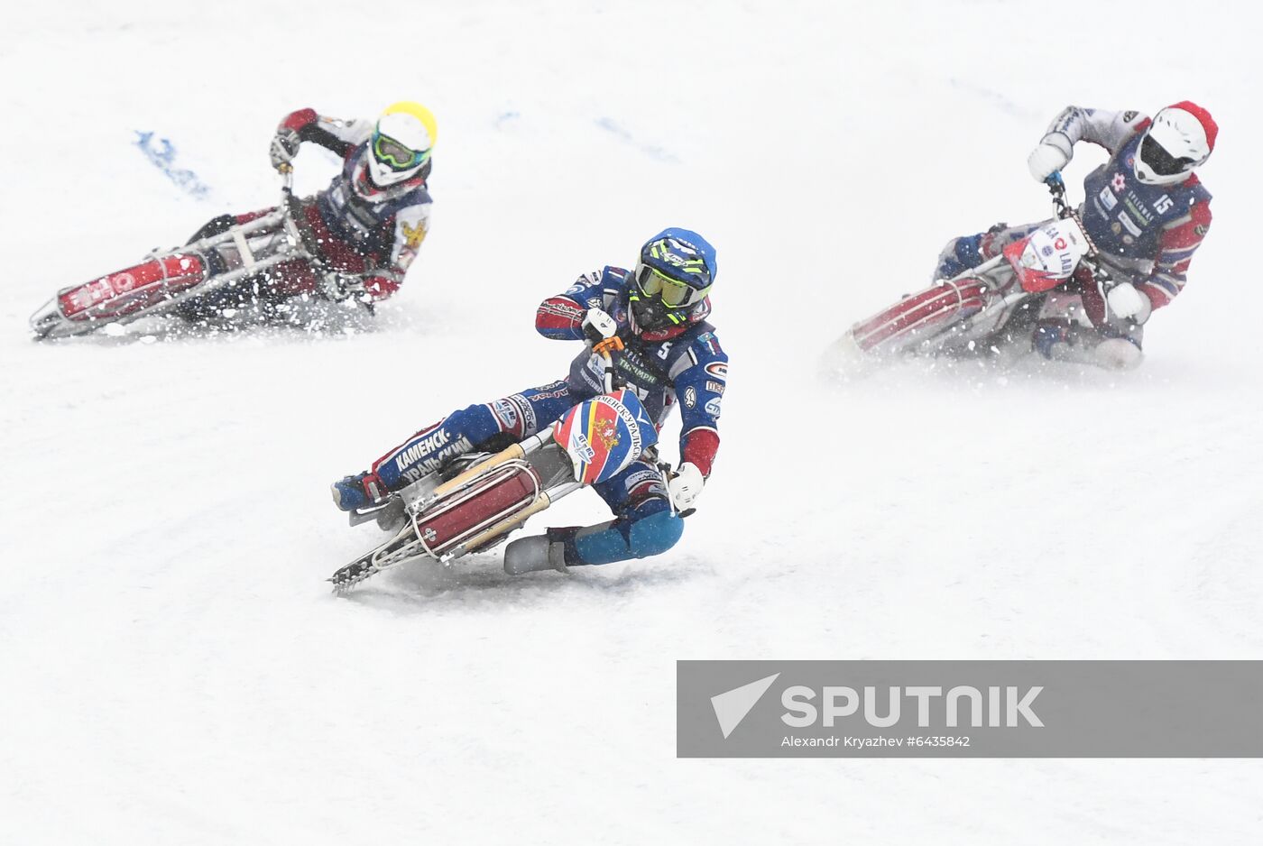 Russia Winter Ice Speedway Race