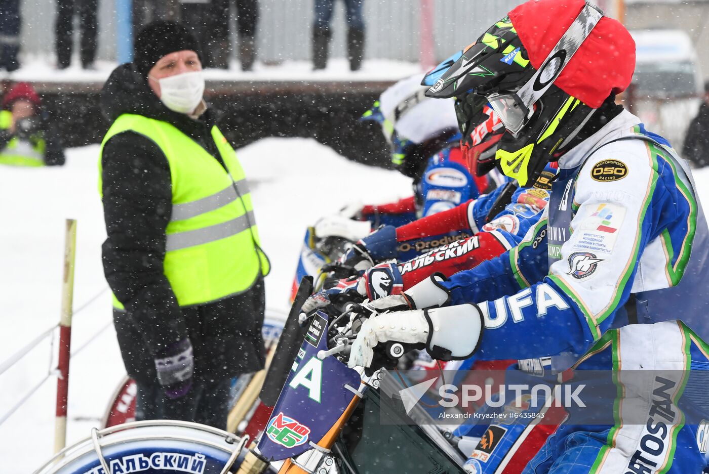 Russia Winter Ice Speedway Race