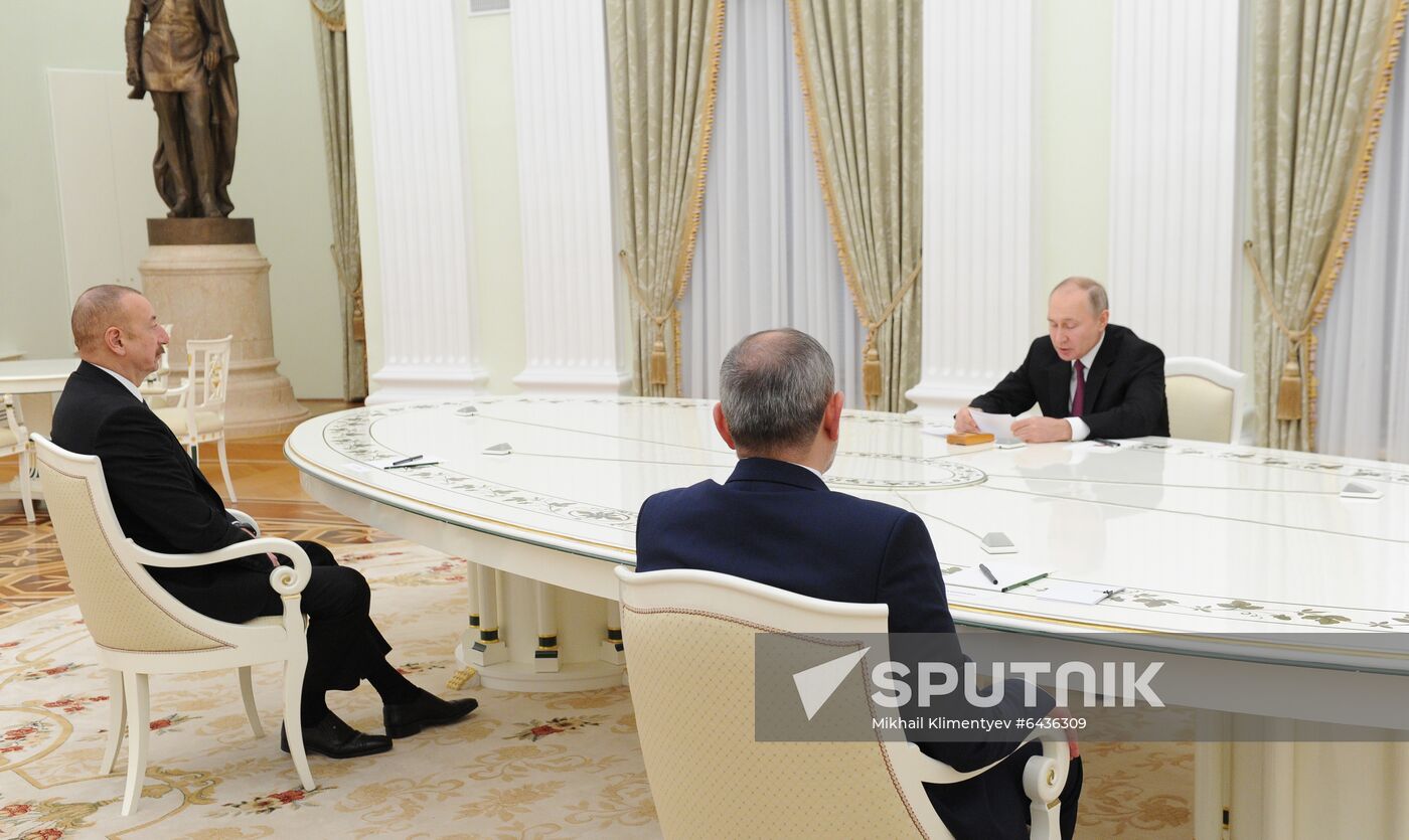 Russia Armenia Azerbaijan Meeting
