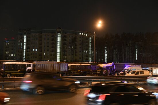 Russia Road Accident