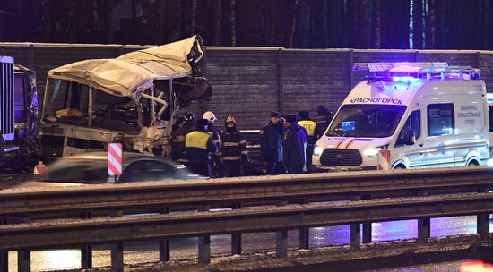 Russia Road Accident