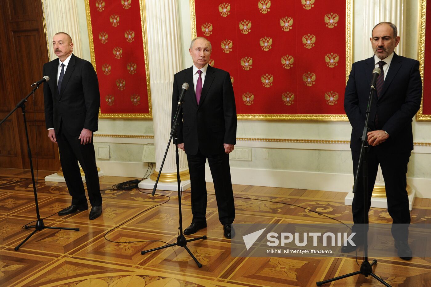 Russia Armenia Azerbaijan Meeting