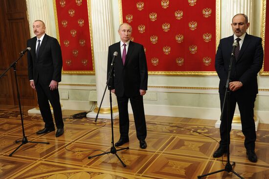 Russia Armenia Azerbaijan Meeting