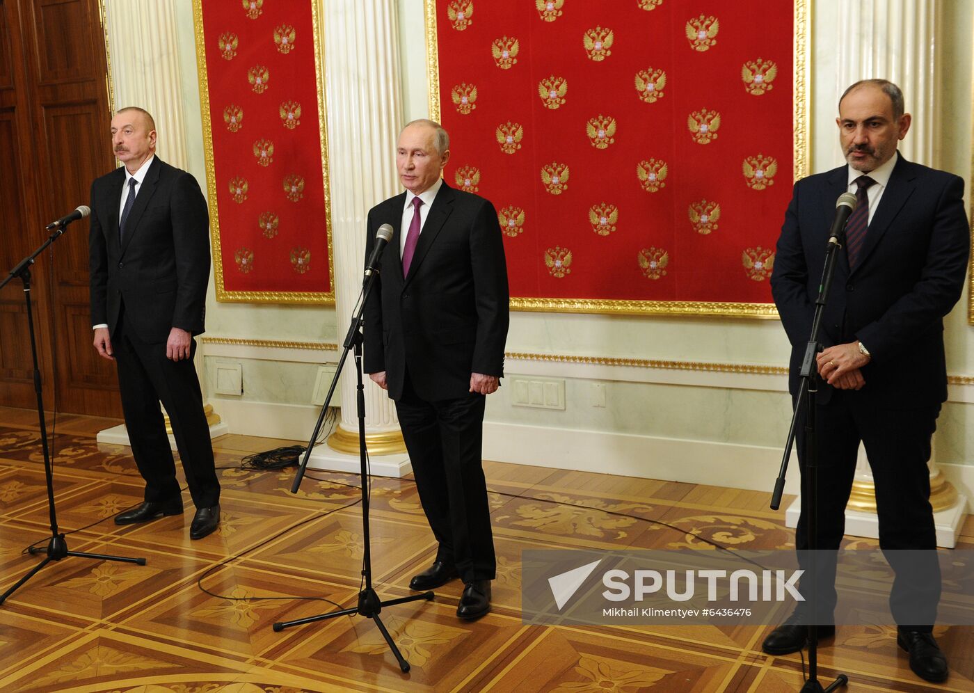 Russia Armenia Azerbaijan Meeting