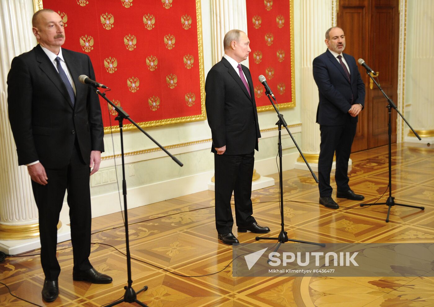 Russia Armenia Azerbaijan Meeting
