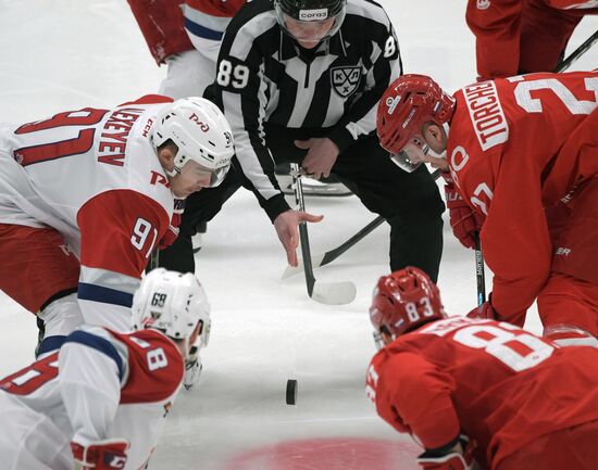 Russia Ice Hockey Spartak - Lokomotiv