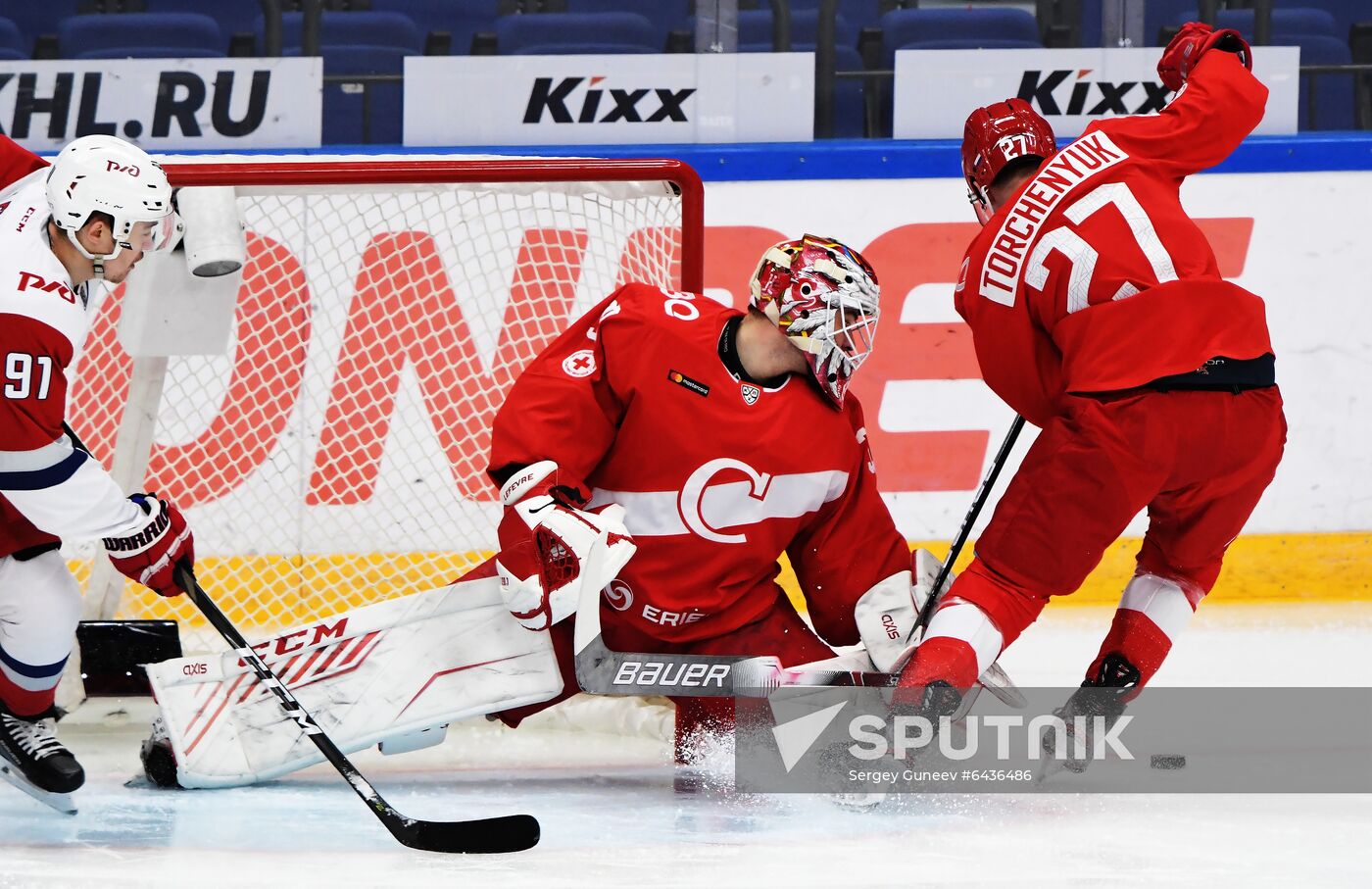 Russia Ice Hockey Spartak - Lokomotiv