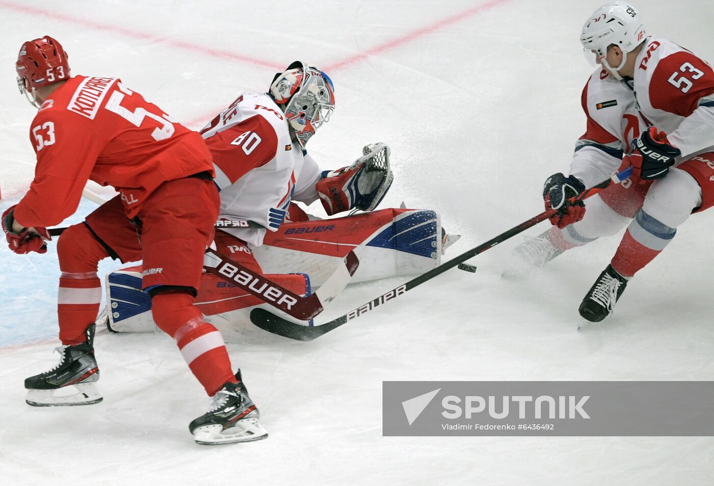 Russia Ice Hockey Spartak - Lokomotiv