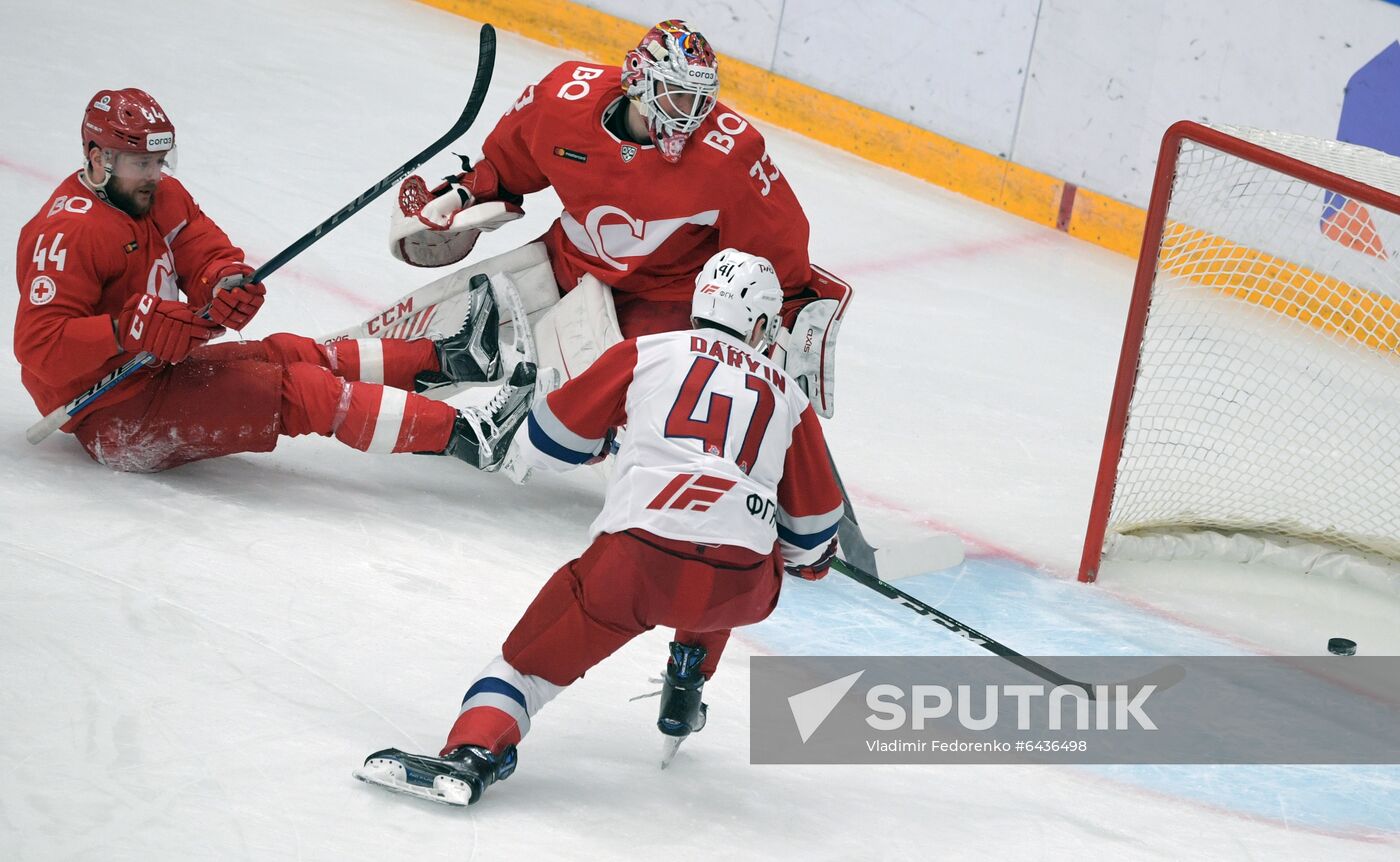 Russia Ice Hockey Spartak - Lokomotiv