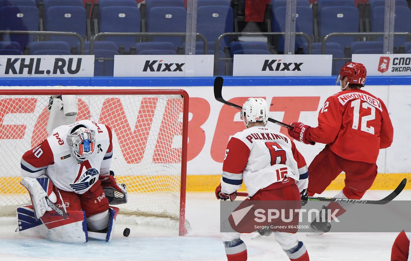 Russia Ice Hockey Spartak - Lokomotiv