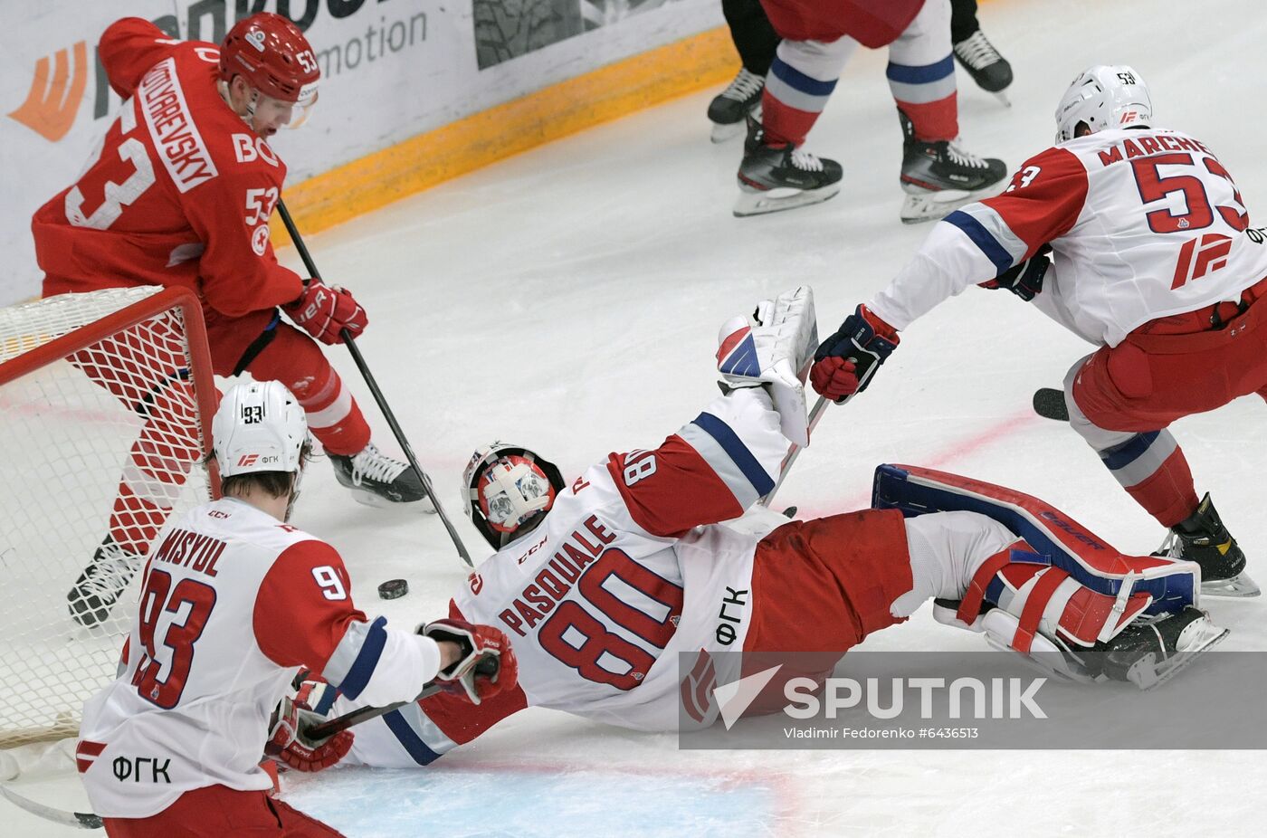 Russia Ice Hockey Spartak - Lokomotiv