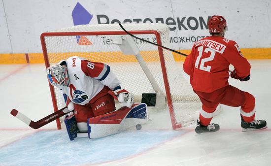 Russia Ice Hockey Spartak - Lokomotiv