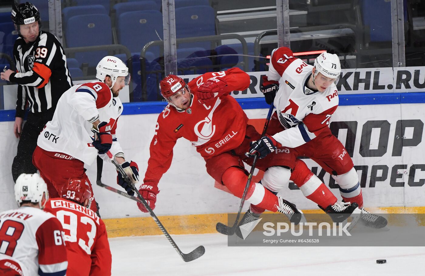 Russia Ice Hockey Spartak - Lokomotiv