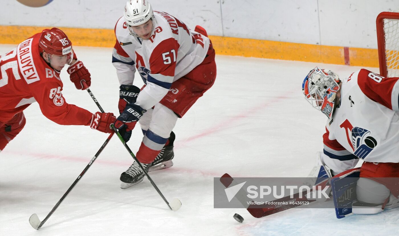 Russia Ice Hockey Spartak - Lokomotiv