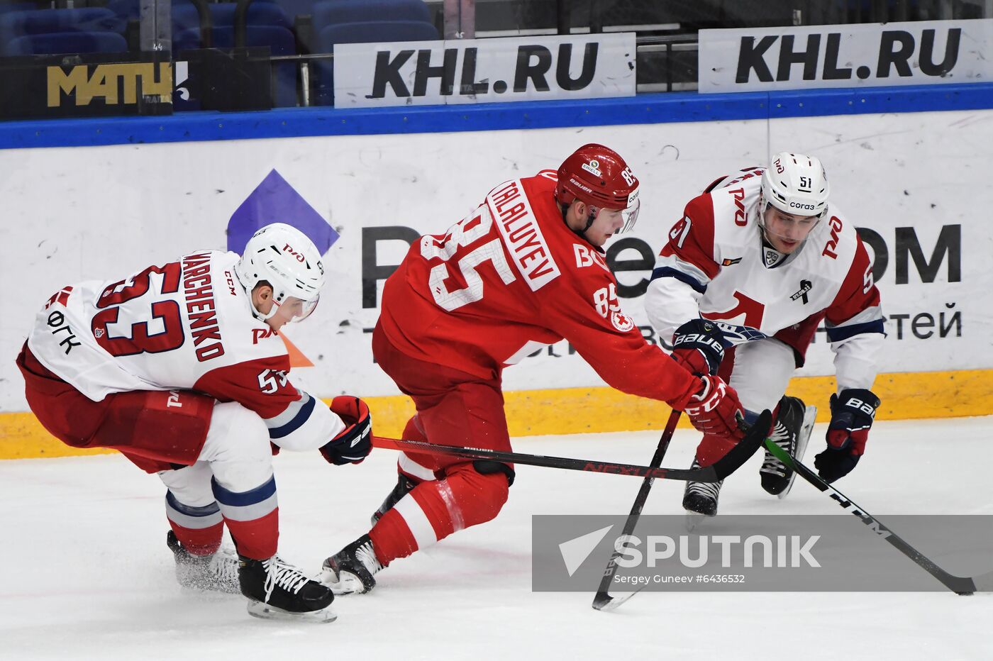 Russia Ice Hockey Spartak - Lokomotiv