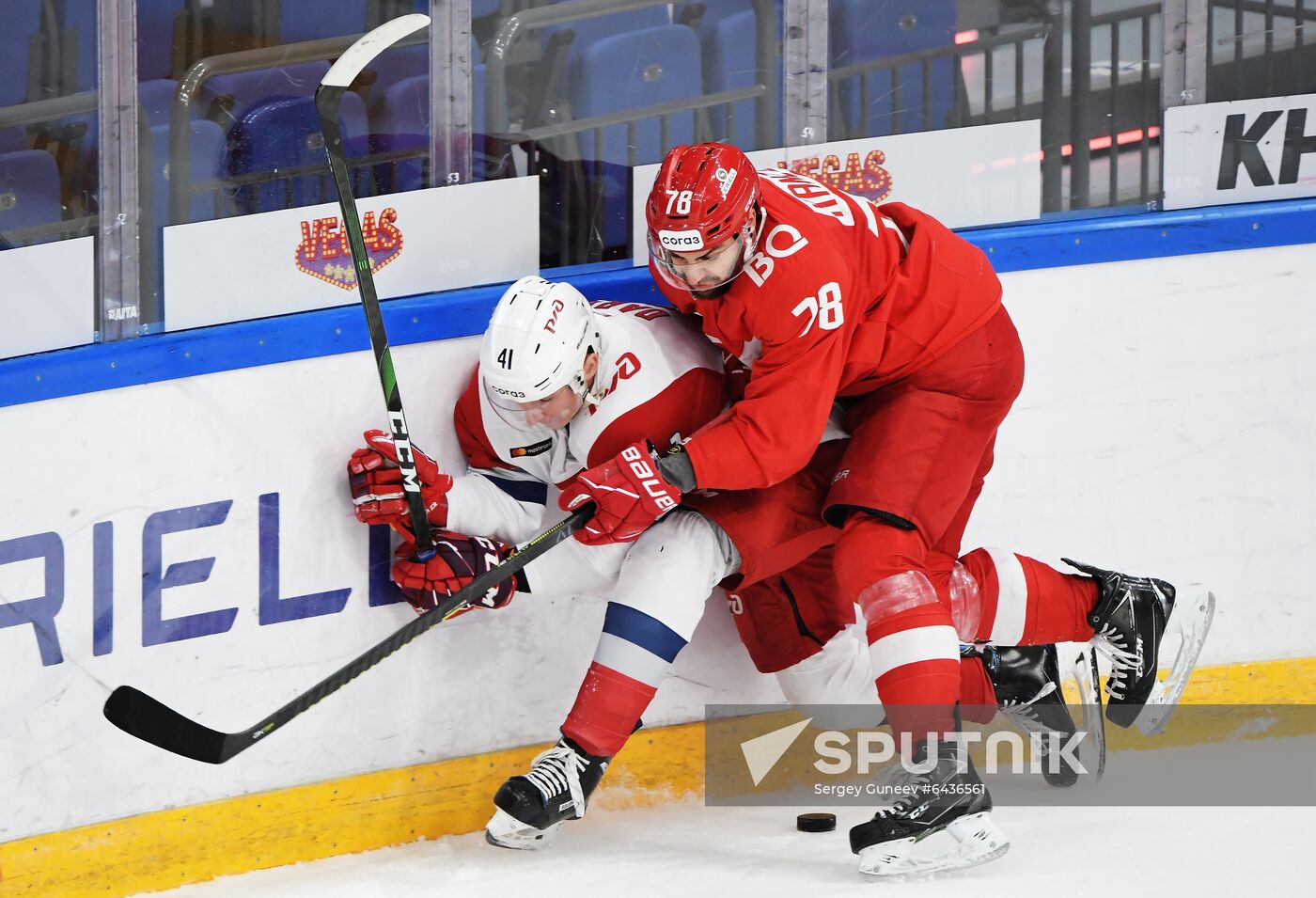 Russia Ice Hockey Spartak - Lokomotiv