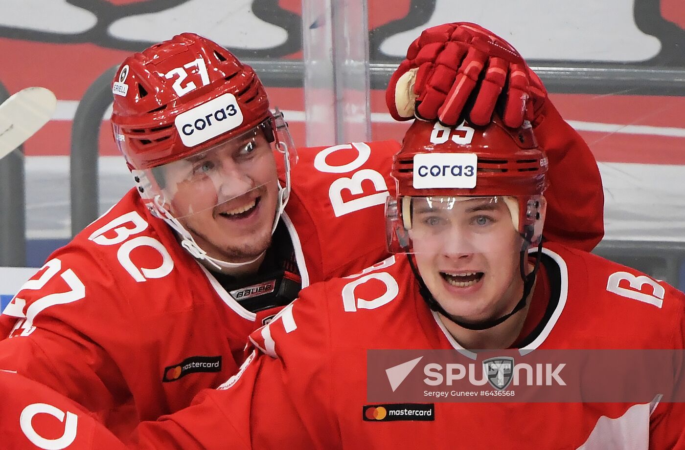 Russia Ice Hockey Spartak - Lokomotiv