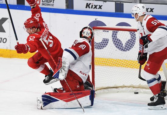Russia Ice Hockey Spartak - Lokomotiv