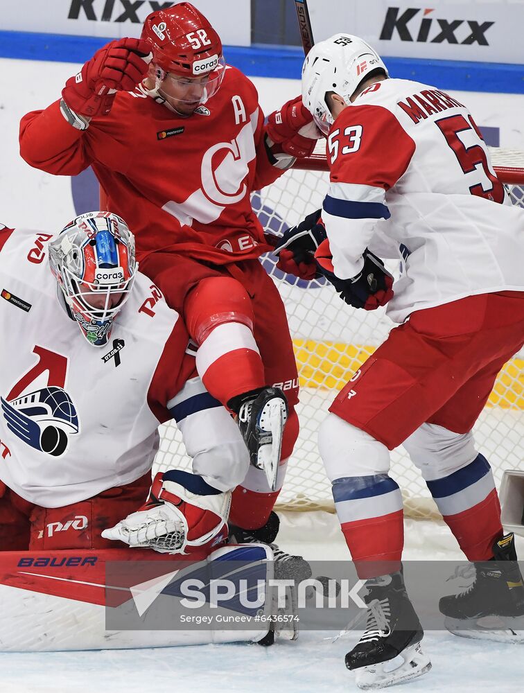 Russia Ice Hockey Spartak - Lokomotiv