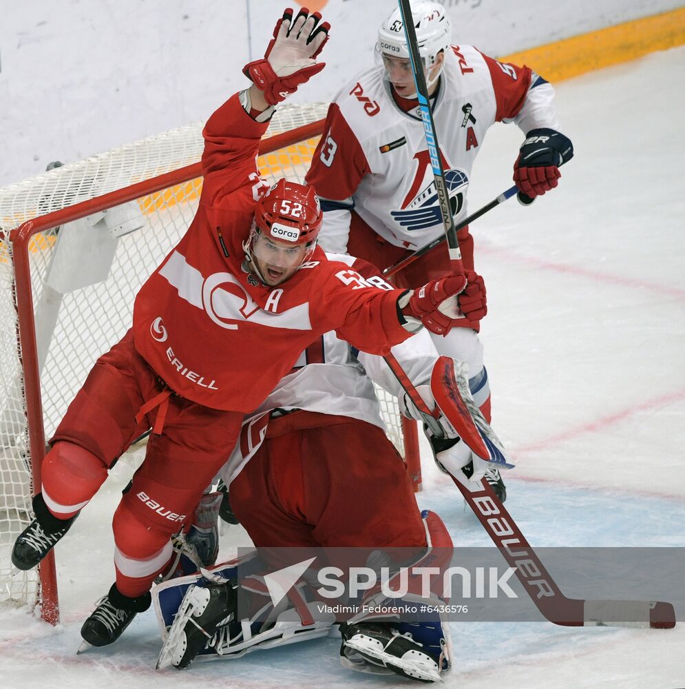 Russia Ice Hockey Spartak - Lokomotiv