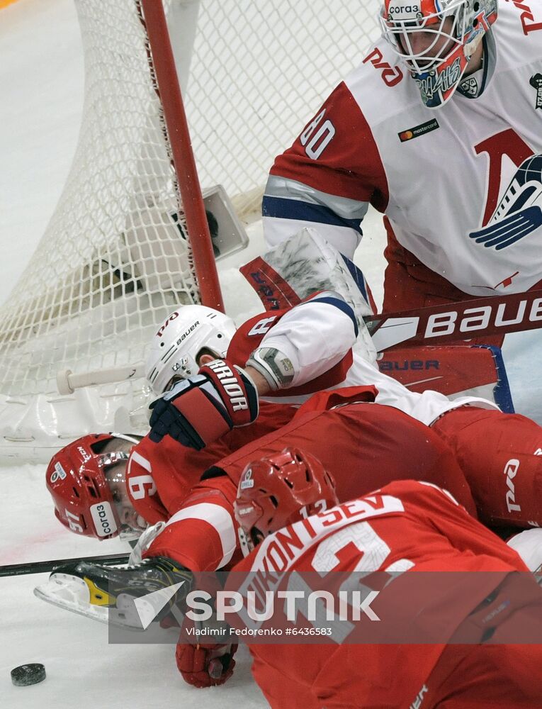 Russia Ice Hockey Spartak - Lokomotiv
