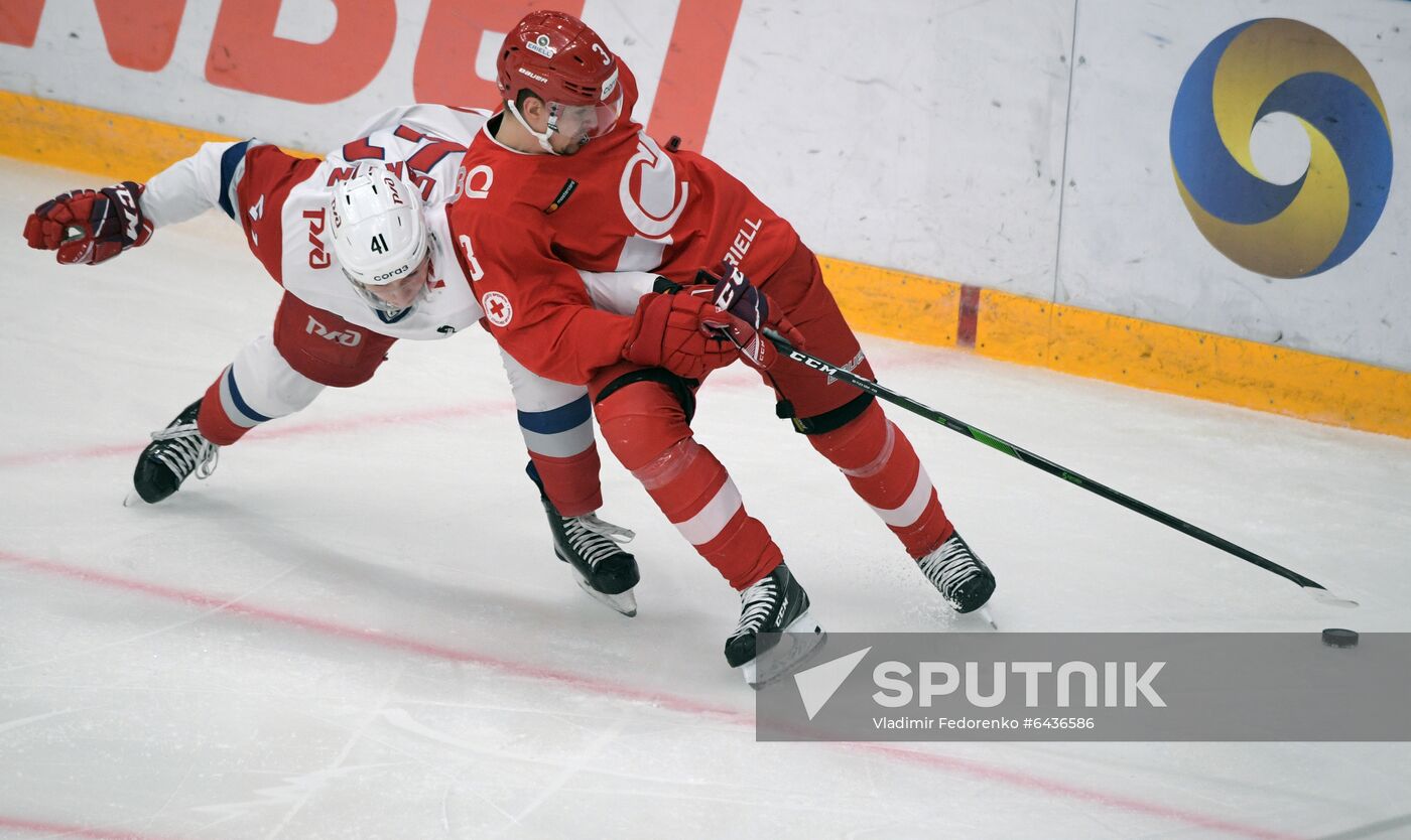 Russia Ice Hockey Spartak - Lokomotiv