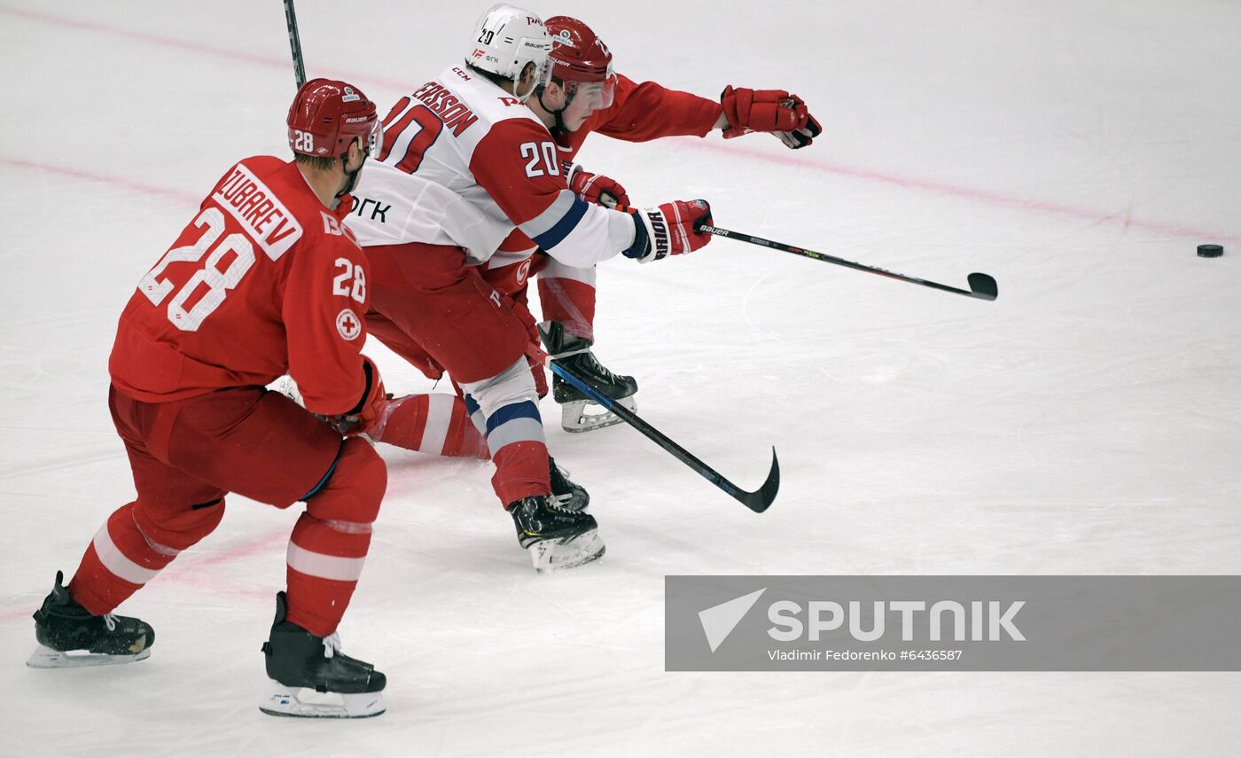 Russia Ice Hockey Spartak - Lokomotiv