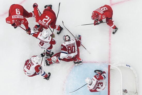 Russia Ice Hockey Spartak - Lokomotiv