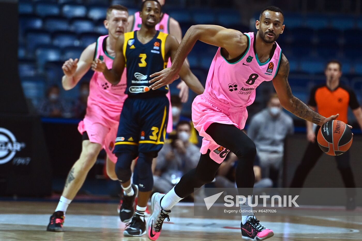 Russia Basketball Euroleague Khimki - Barcelona