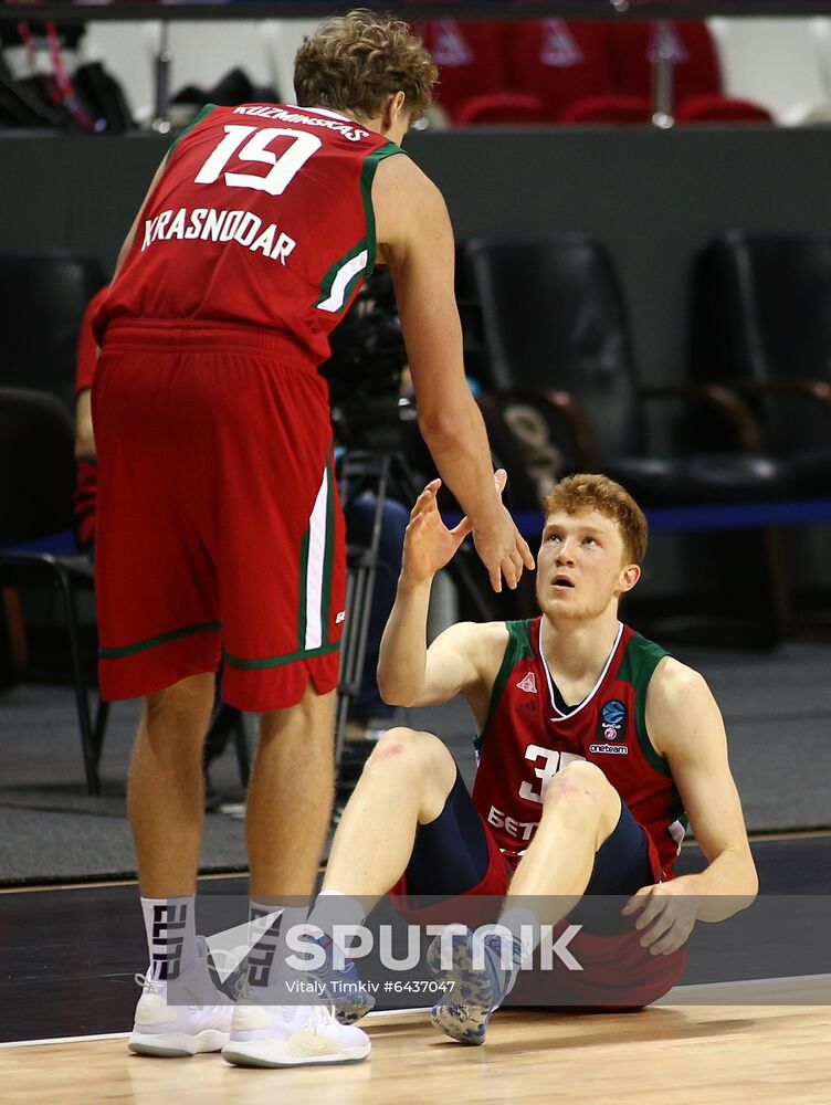 Russia Basketball EuroCup Lokomotiv Kuban - Metropolitans