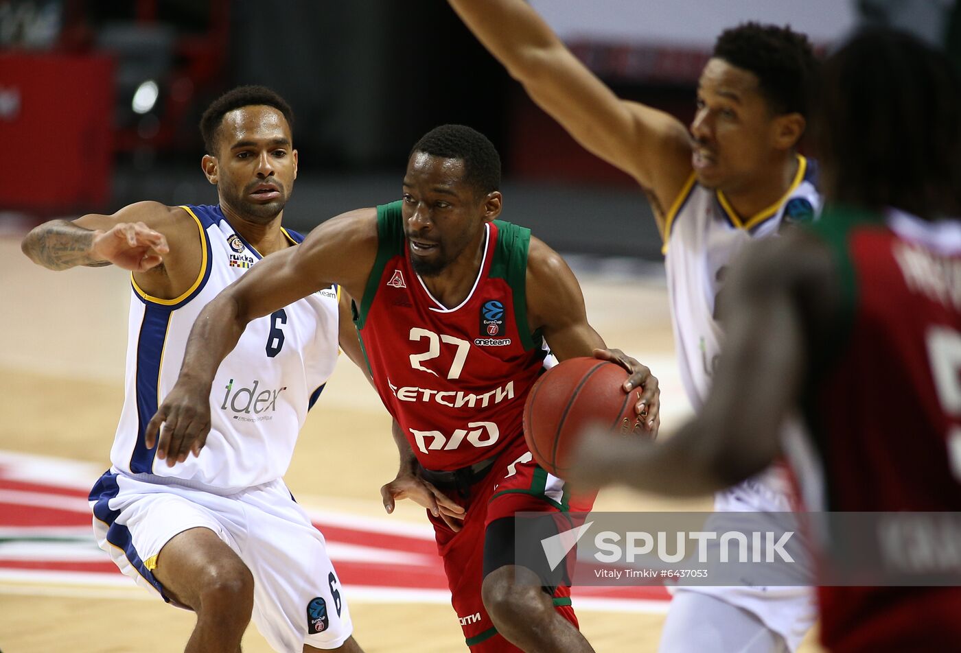 Russia Basketball EuroCup Lokomotiv Kuban - Metropolitans