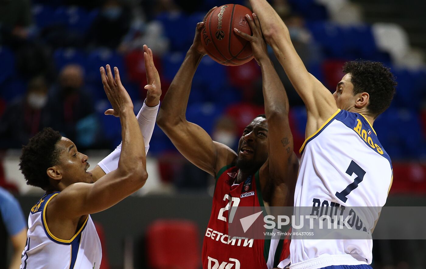 Russia Basketball EuroCup Lokomotiv Kuban - Metropolitans