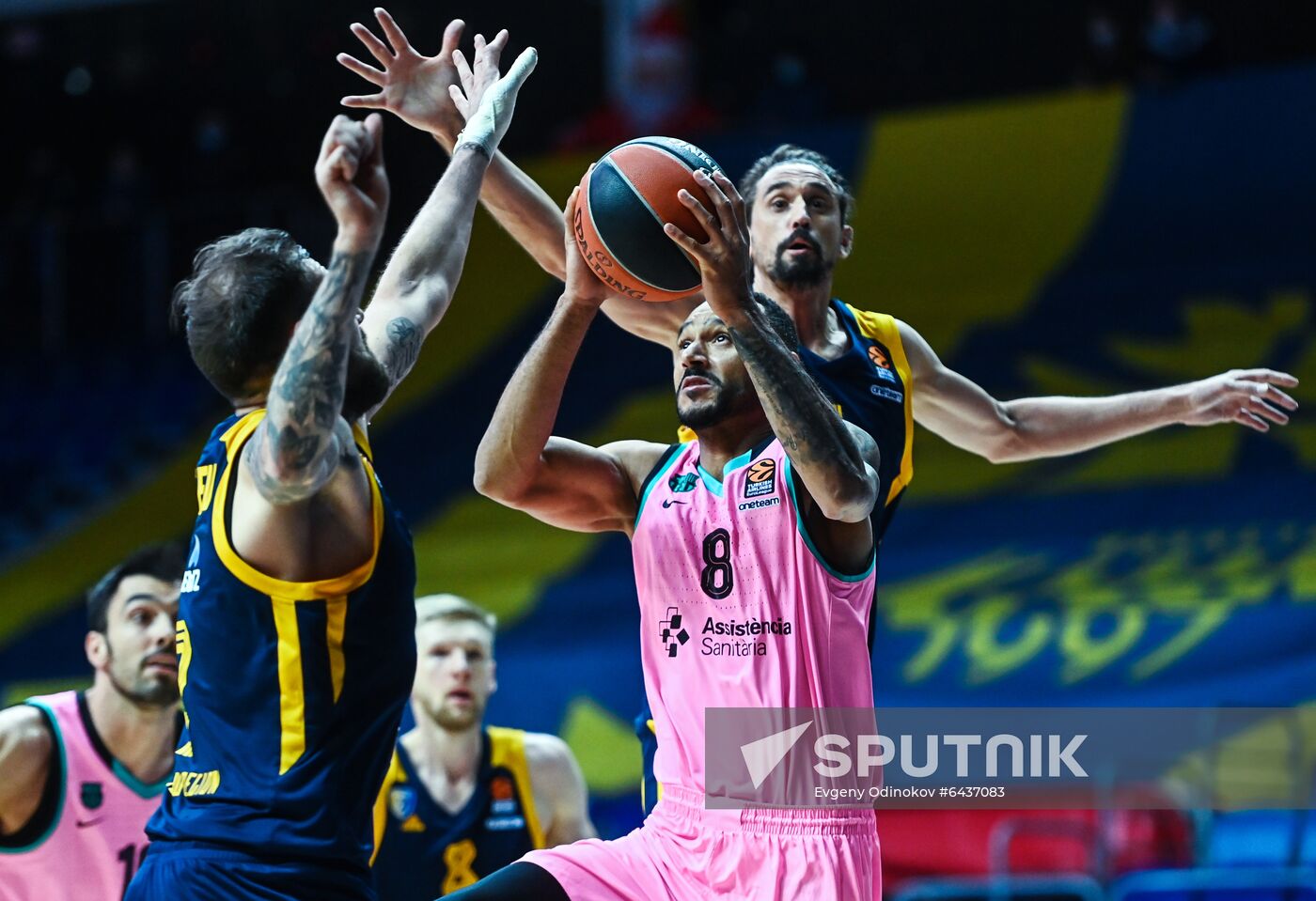 Russia Basketball Euroleague Khimki - Barcelona