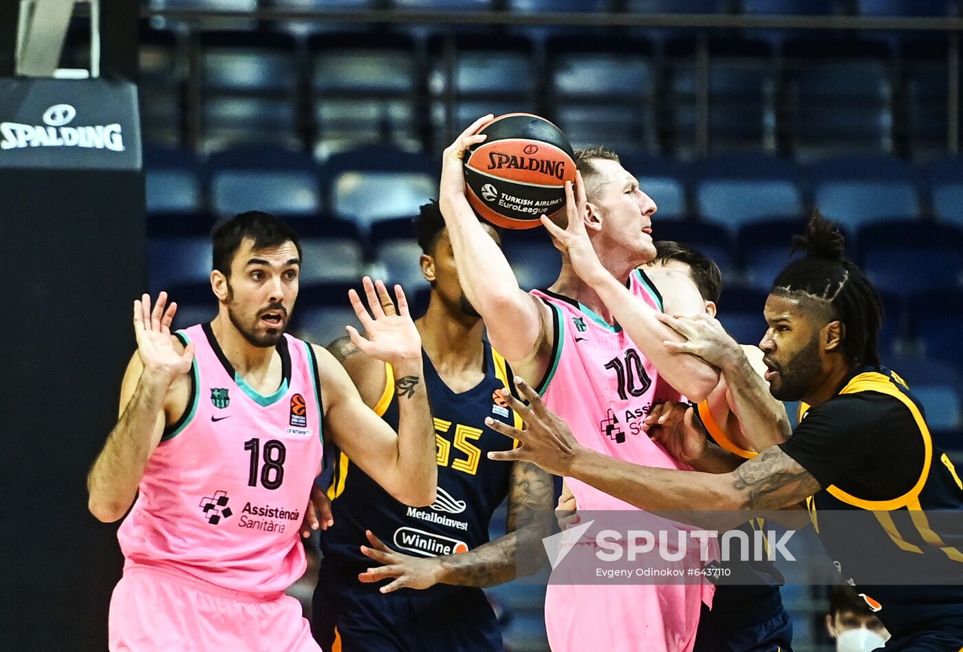 Russia Basketball Euroleague Khimki - Barcelona