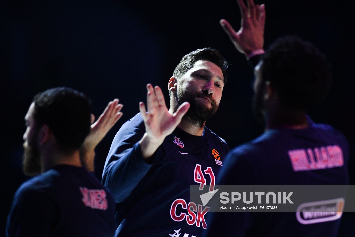 Russia Basketball Euroleague CSKA - Zalgiris