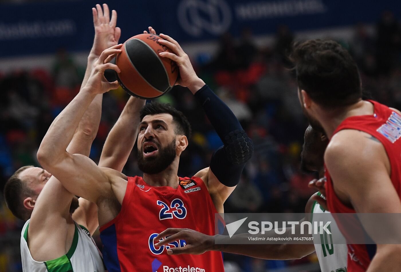 Russia Basketball Euroleague CSKA - Zalgiris