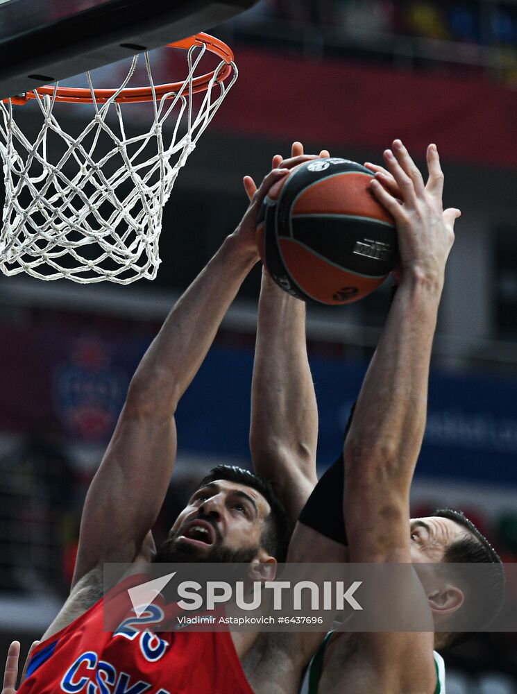 Russia Basketball Euroleague CSKA - Zalgiris