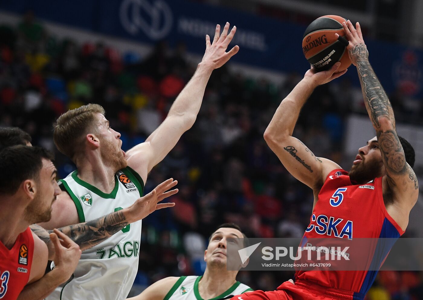 Russia Basketball Euroleague CSKA - Zalgiris