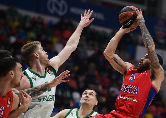 Russia Basketball Euroleague CSKA - Zalgiris