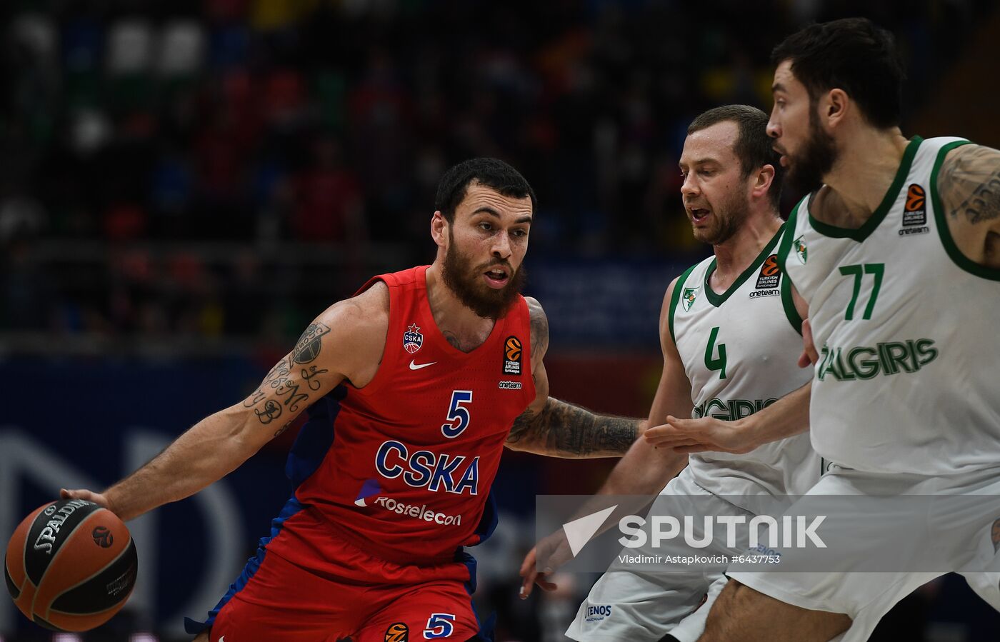 Russia Basketball Euroleague CSKA - Zalgiris