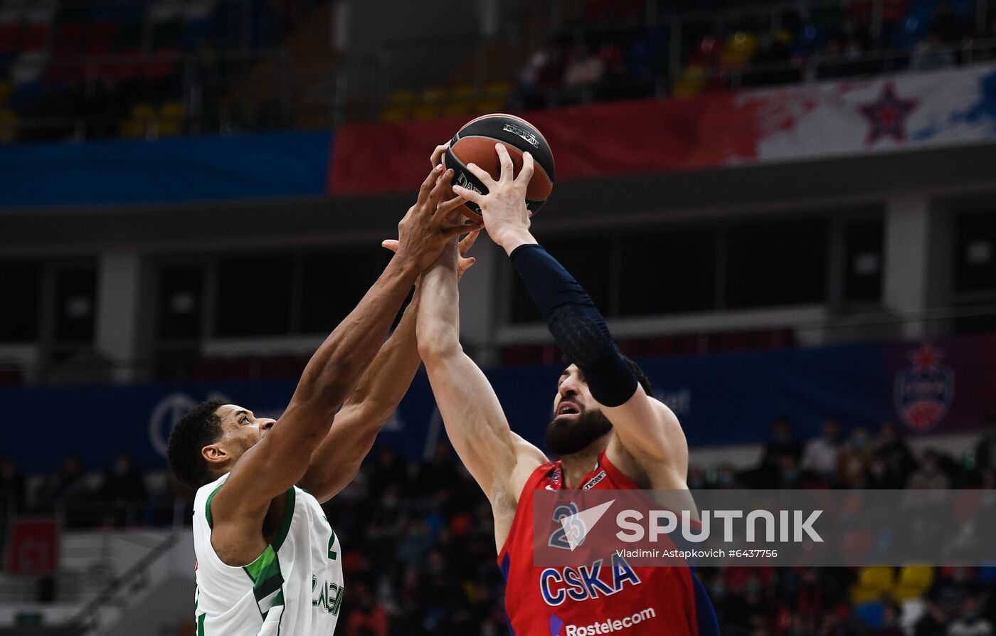 Russia Basketball Euroleague CSKA - Zalgiris