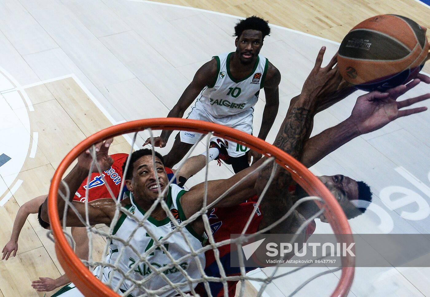 Russia Basketball Euroleague CSKA - Zalgiris