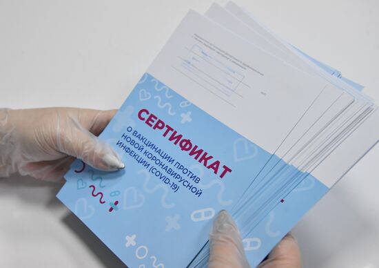 Russia Coronavirus Vaccination