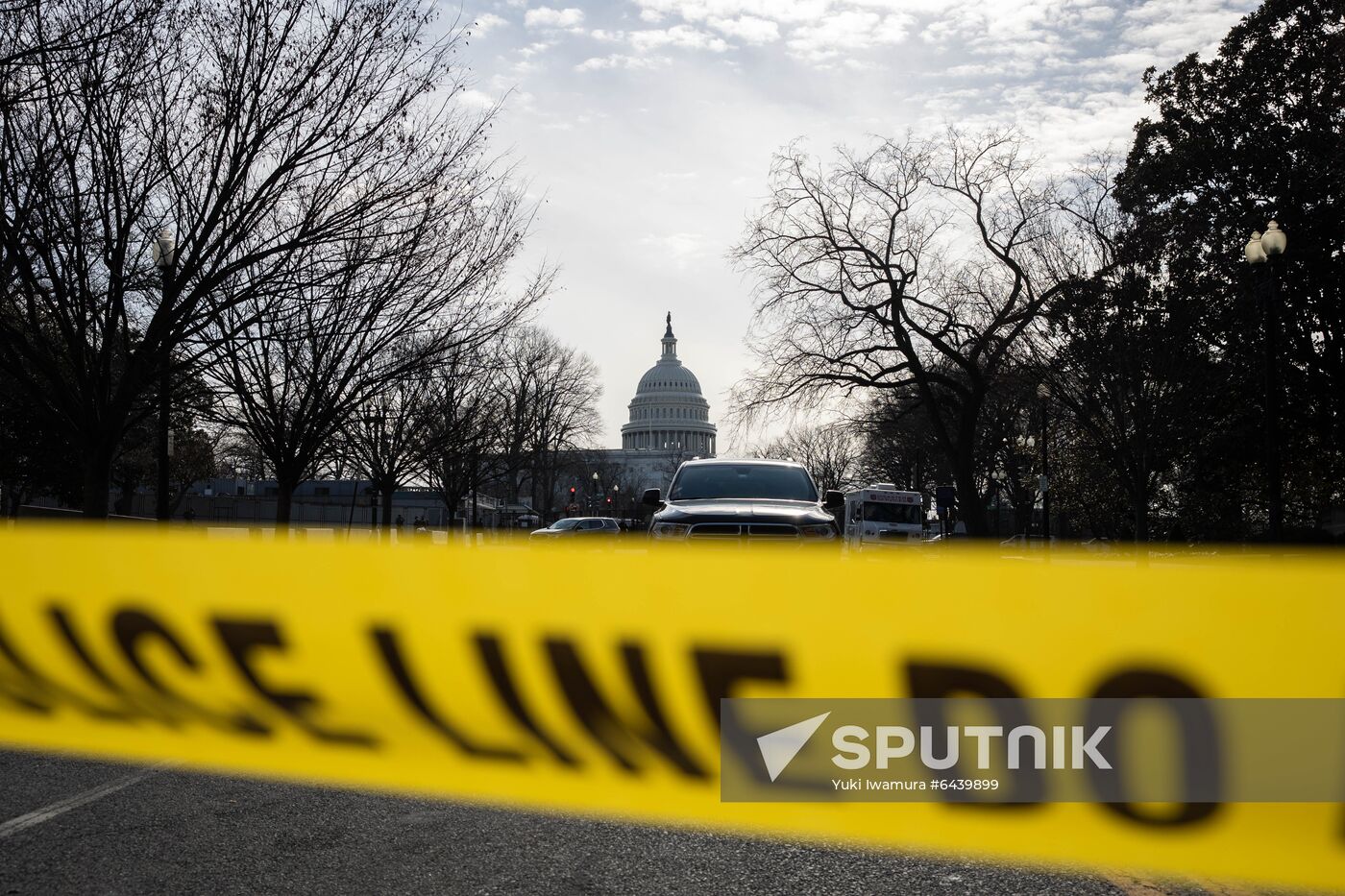 US Biden Inauguration Preparation