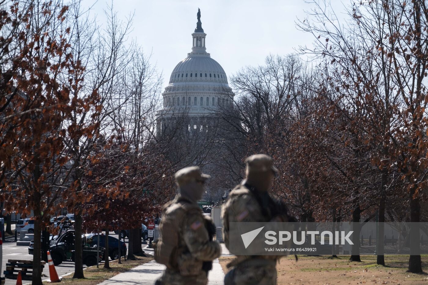 US Biden Inauguration Preparation