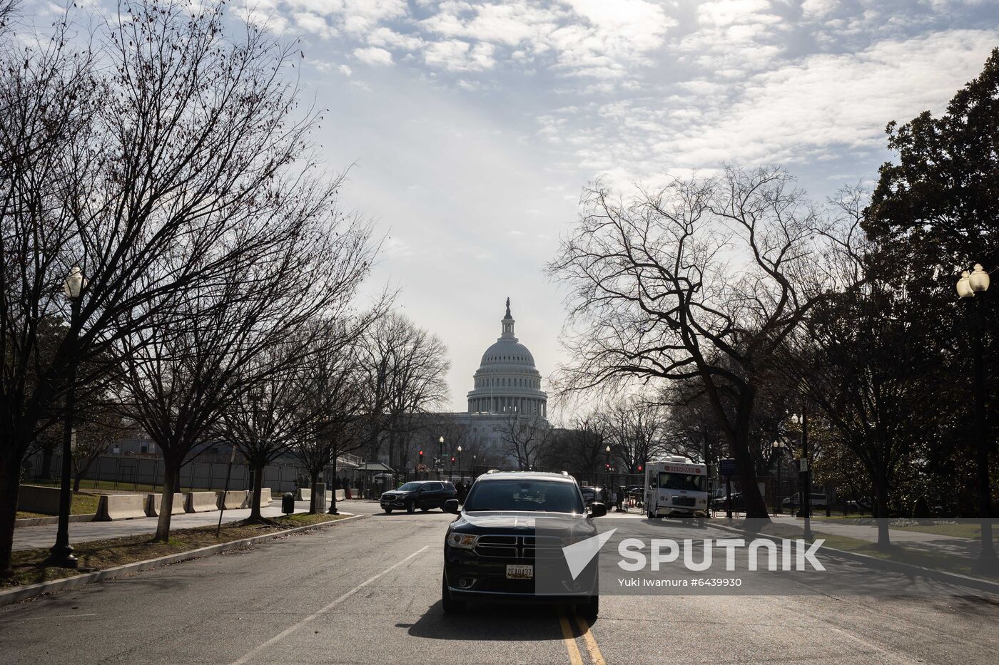 US Biden Inauguration Preparation