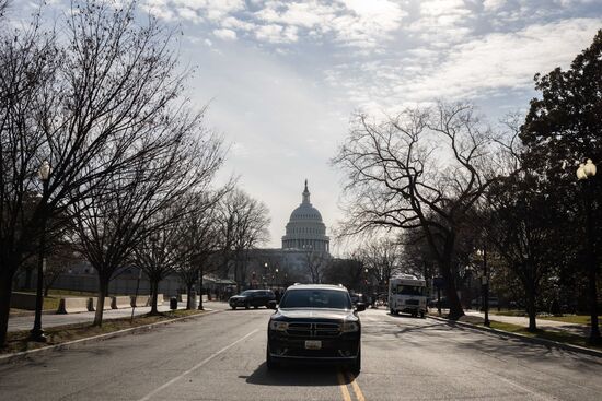 US Biden Inauguration Preparation