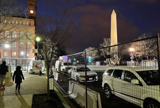 US Biden Inauguration Preparation