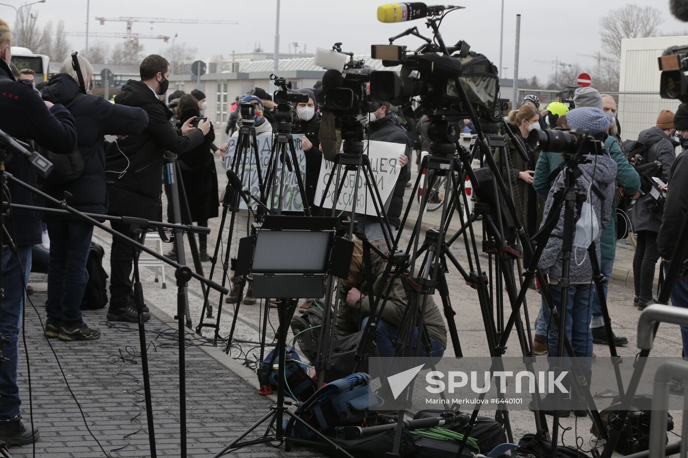 Germany Navalny Return