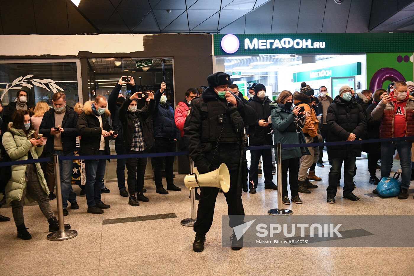 Russia Navalny Return